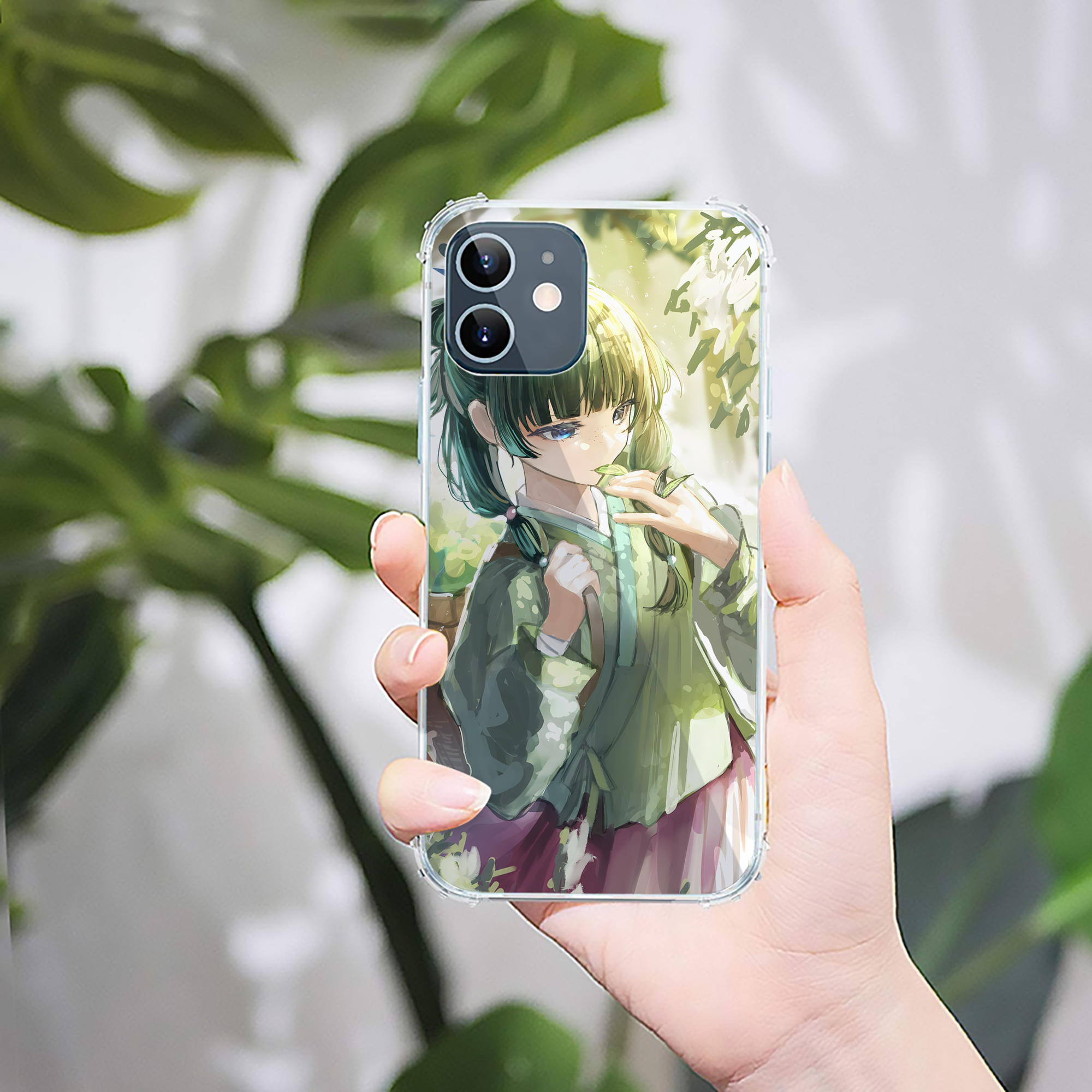 （画像用） 薬屋のひとりごと The Apothecary Diaries 【iPhone 12シリーズ対応】透明スマホケース（クリアソフトケース）